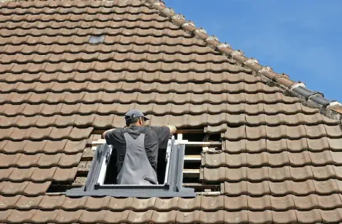 Pose de velux - Lion-en-Sullias